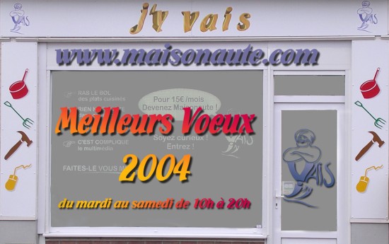 bonne année 2004 pour vos projets domestiques